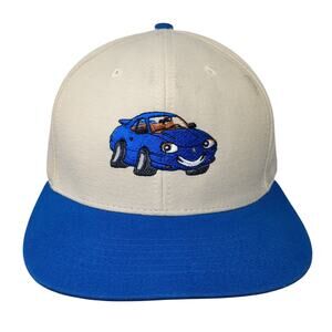 Chevron With Techron Slideback Hat Multicolor One Size Embroidered Car